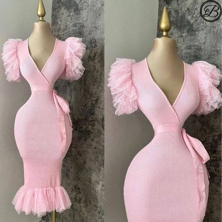 Pink dress