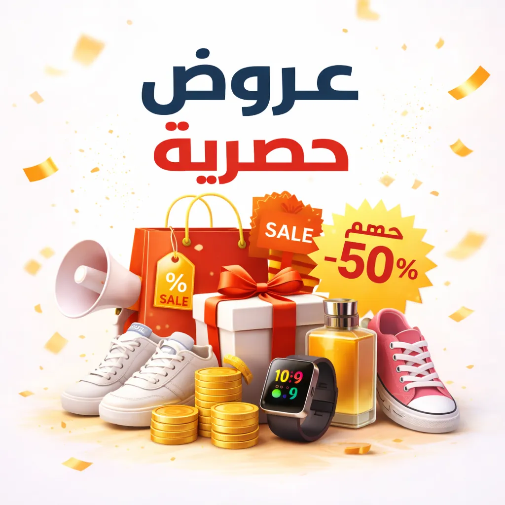 ⚡ تخفيضات المتجر