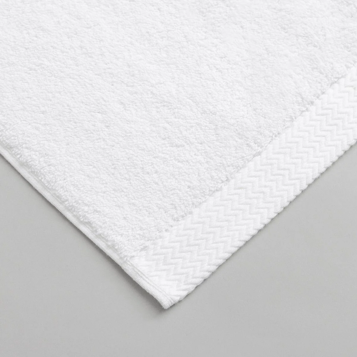 Serviette en coton peigné bouclette