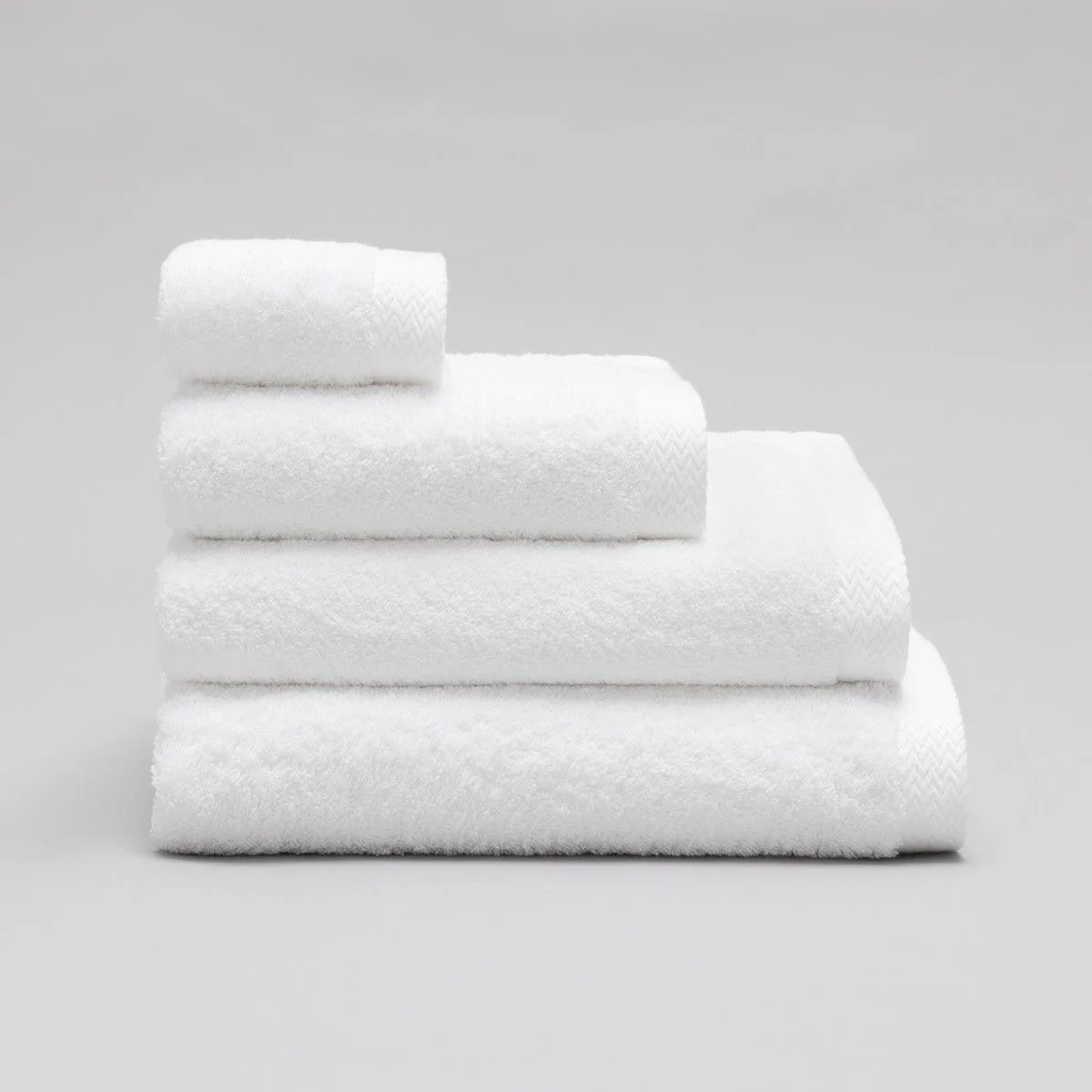 Serviette en coton peigné bouclette