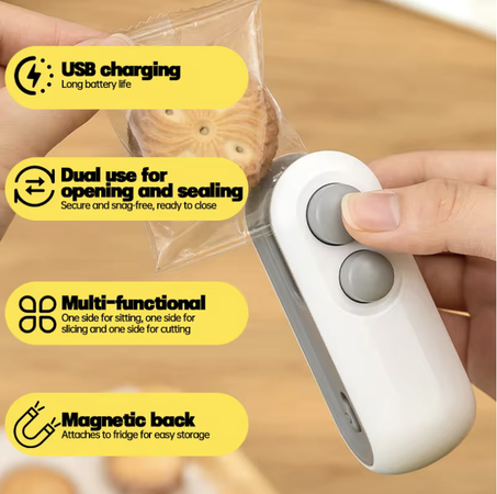 آلة ختم الأكياس الحرارية الصغيرة الكهربائية