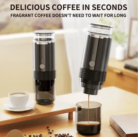 ماكينة القهوة المحمولة بدون تسخين 170 مللي على الطراز الأمريكي