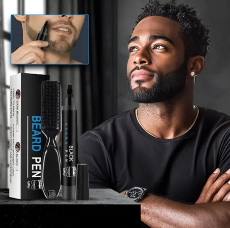 لحية كثيفة ومرتبة في دقائق… بدون صبغات و لا مظهر صناعي