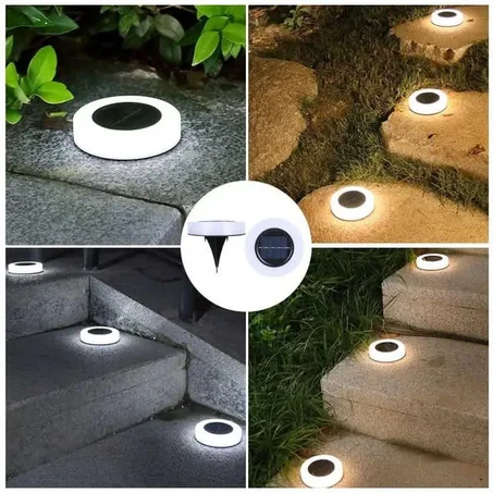 PACK 4 LAMPES SOLAIRE LED