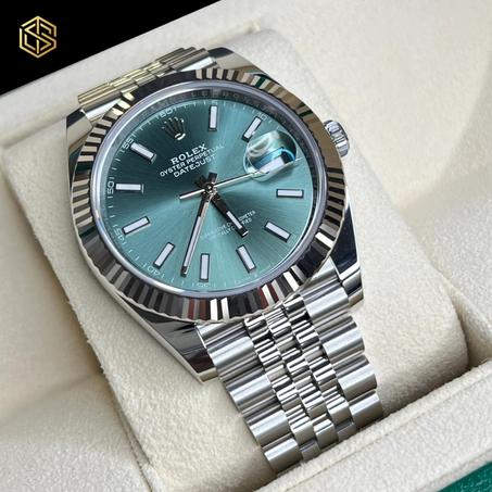 Rolex Datejust 41 Ultra Rare - Mint Green Dial
