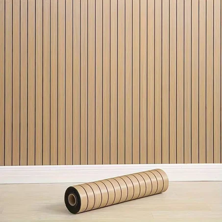 ورق حائط بديل الخشب اللاصق (Wood Wall Sticker)