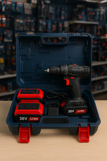 🛠️ فيسوز احترافي لاسلكي 36V ببطاريتين