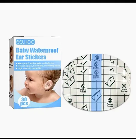 لاصقات حماية أذن الأطفال ضد الماء