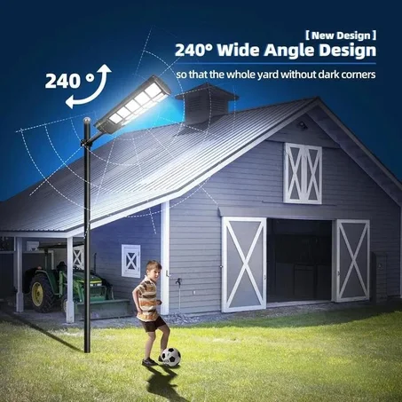 600W بروجيكتور لاسلكي يعمل بالطاقة الشمسية