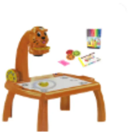 مجموعة الرسم والتلوين مع جهاز عرض