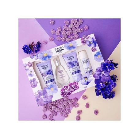 طقم توليبان نيجرا - هدية زهرية مكونة من 4 قطع