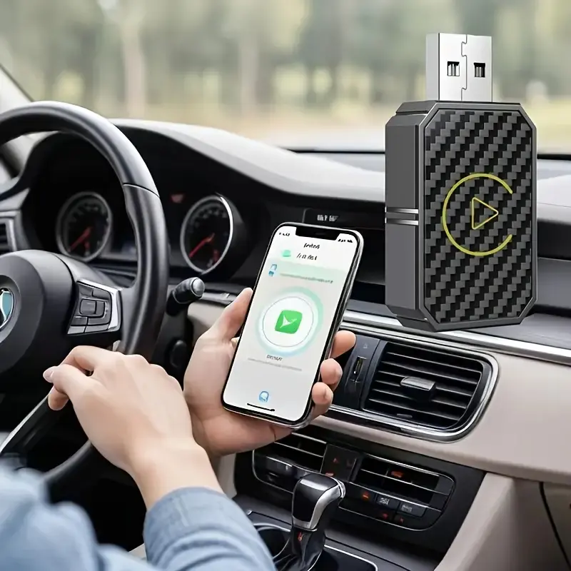 محول CarPlay لاسلكي صغير الحجم