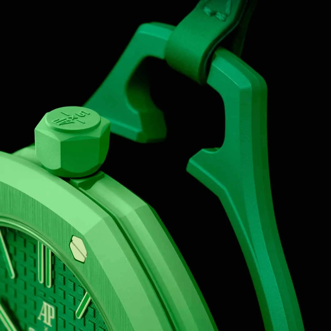 Horloge AP & Swatch GREEN EIGHT