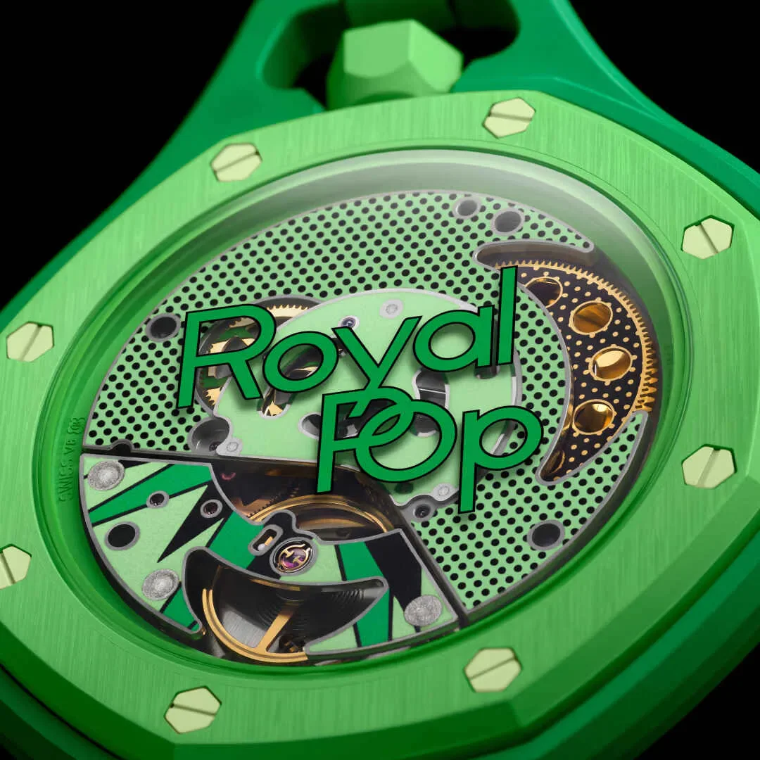 Horloge AP & Swatch GREEN EIGHT