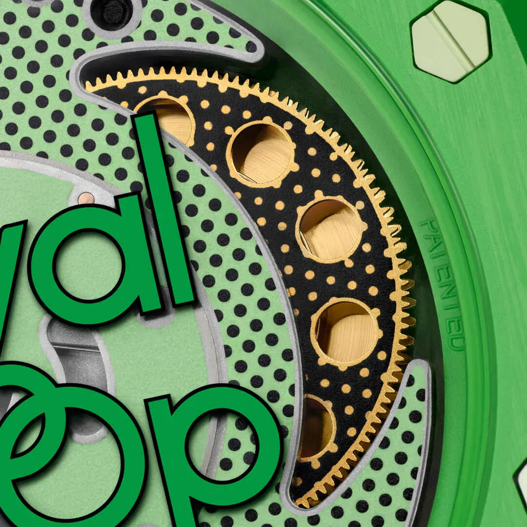 Horloge AP & Swatch GREEN EIGHT