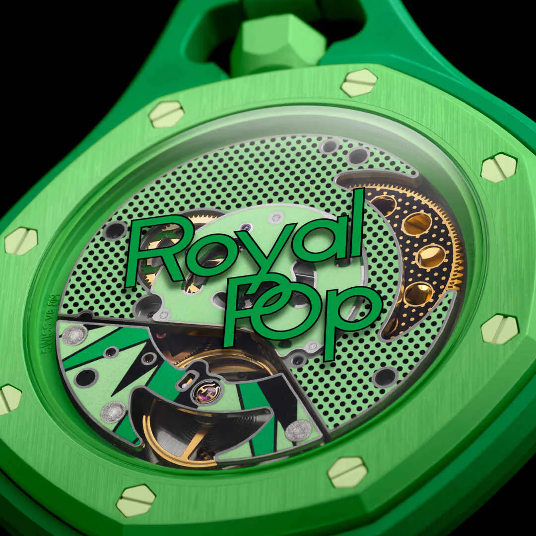 Horloge AP & Swatch GREEN EIGHT