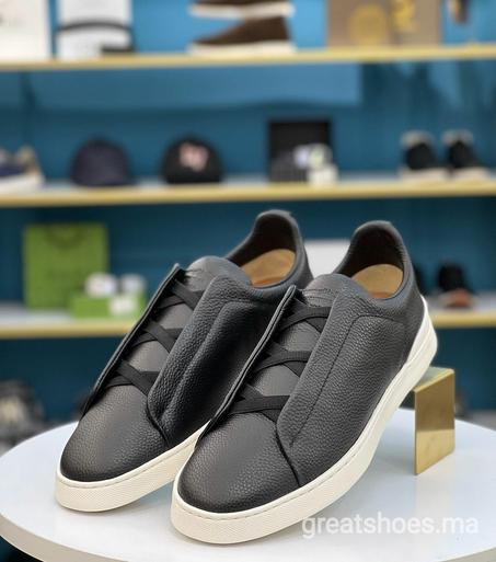 Baskets cuir de luxe