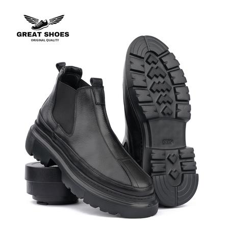 BOTTINE  CUIR  GS081