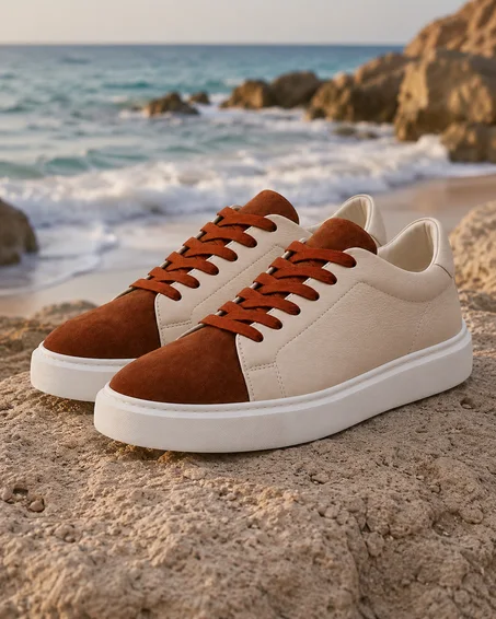 Basket  cuir GS017