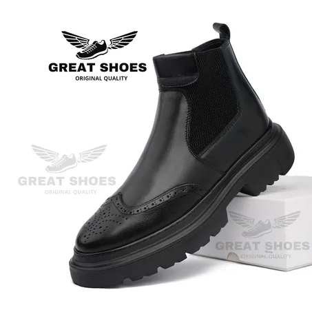 Bottine cuir Stéphano