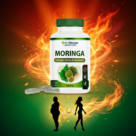 كبسولات المورينجا لنحث الجسم ✨