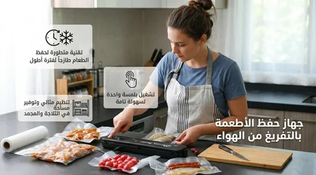 شفط وتغليف الأطعمة