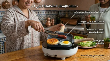 مقلاة الطهي الغير لاصقة