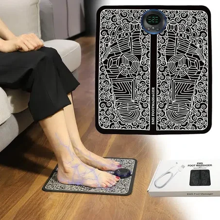 السجادة الكهربائية الذكية لتدليك و إزالة آلام وتورم القدمين