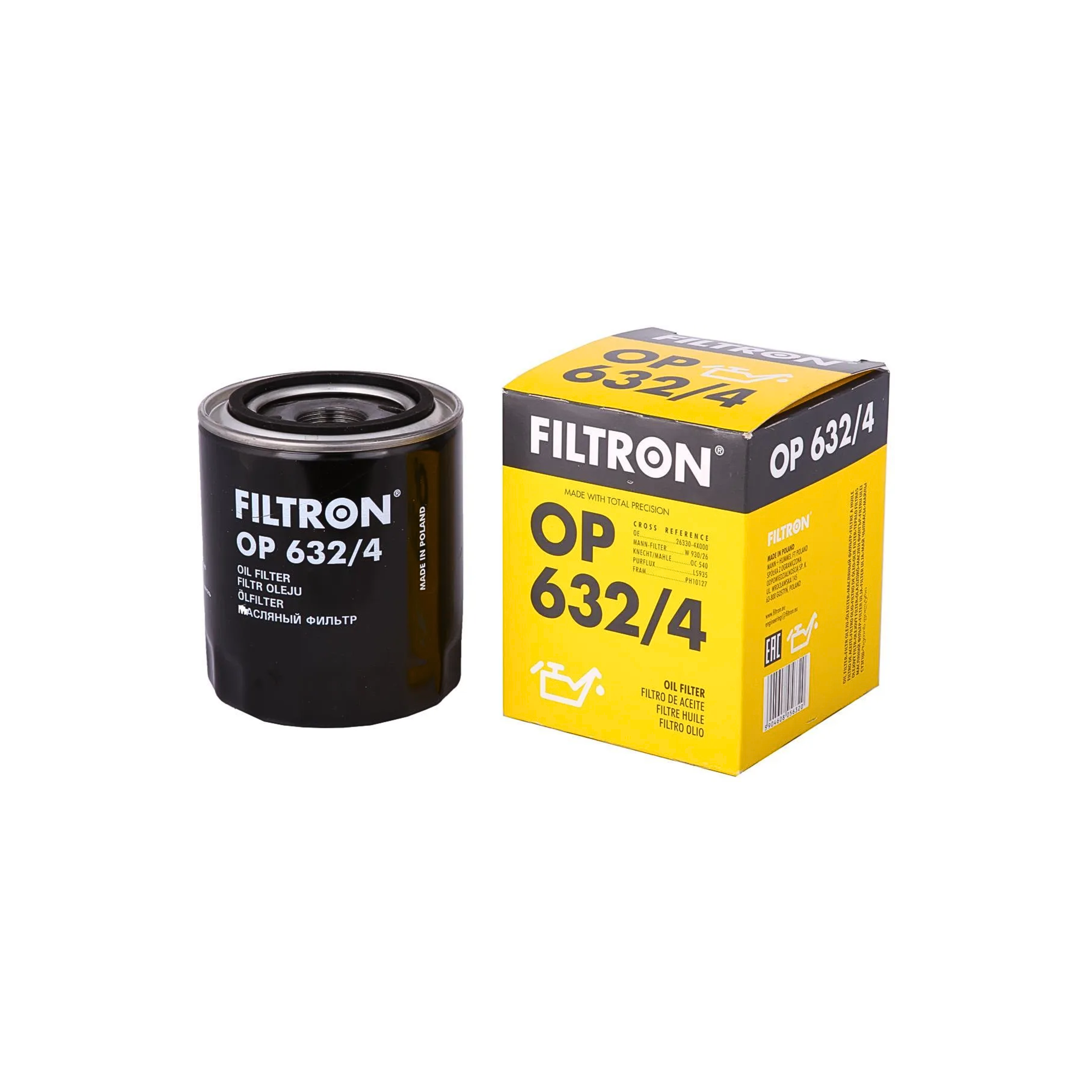 Filtron - Oil Filter OP632/4