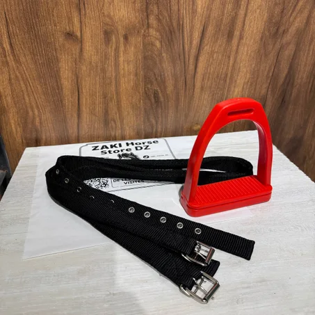 👉 Premium Stirrup Leathers – Adjustable Riding Straps أحزمة الركاب – تحكم، توازن وراحة أثناء ركوب الخيل