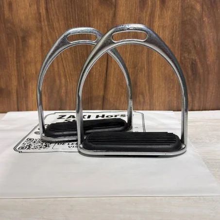 Premium Stainless Steel Stirrups 🐎 ركاب حديد احترافي – قوة وثبات