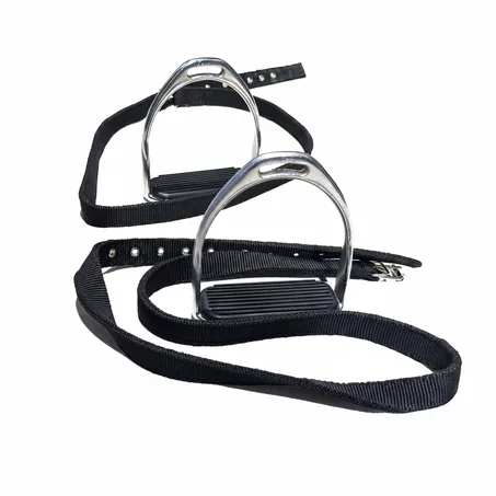 Silver/Chrome stirrups