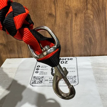 Premium Braided Lead Rope 🐎 حبل قيادة الحصان – قوي، عملي وآمن