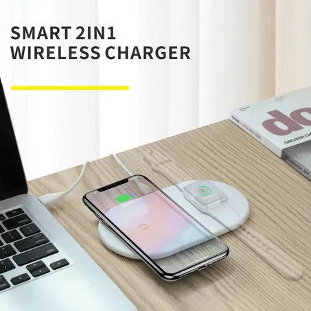 BASEUS BSWC-P19 SMART 2IN1 WIRELESS CHARGER