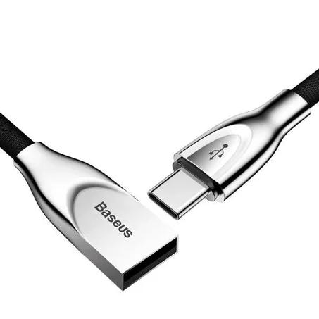 BASEUS ZINC ALLOY CABLE TYPE-C TO USB BLUE