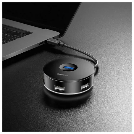 BASEUS HUB TYPE-C ROUND BOX HUB ADAPTER