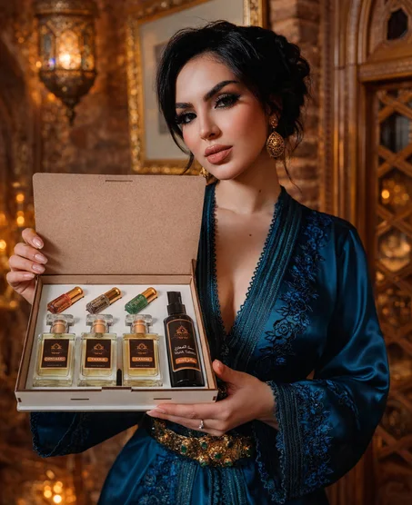 باك 7 قطع (3 عطور+3 أمساك+معطر جسم)