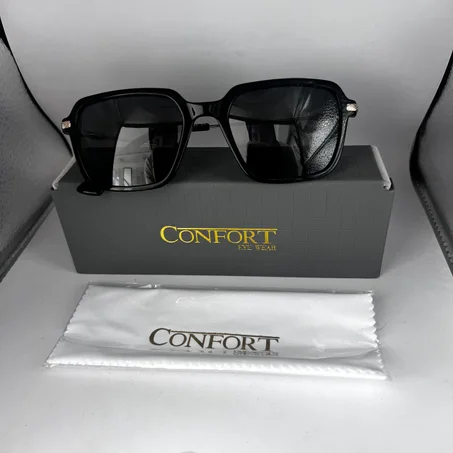 CONFORT FULL BLACK MONTURE CARREE