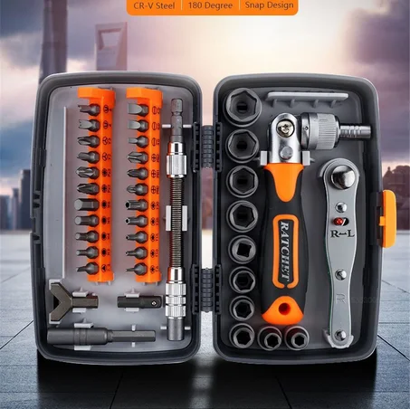 صندوق أدوات التصليح الاحترافية 38 قطعة