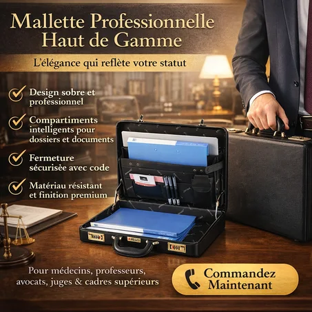 حقيبة أعمال فاخرة للشخصيات الراقية