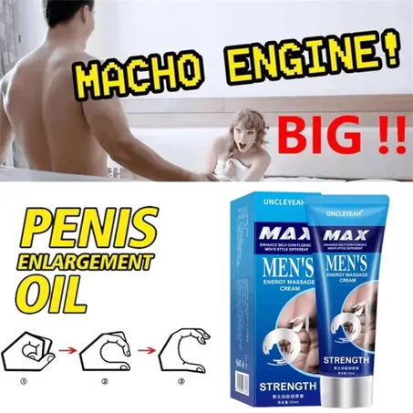 Crème d’Agrandissement du Pénis 50ml – Résultats Visibles et Naturels