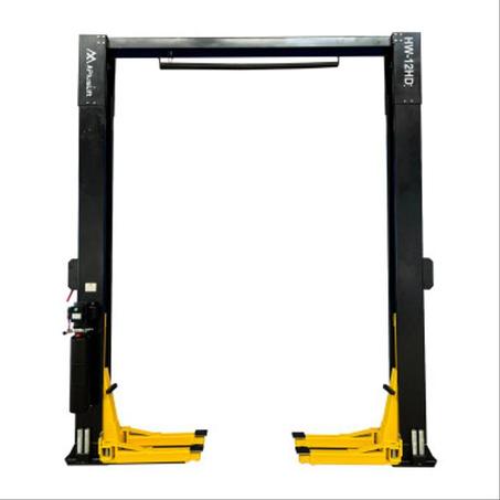 APlusLift 12,000LB 2-Post Overhead Single Release Direct Drive Car Lift with 3 Year Warranty - HW-12HD - Apluslift