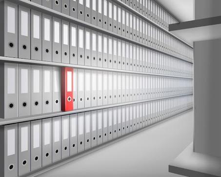 Rayonnage automatique d’archivage