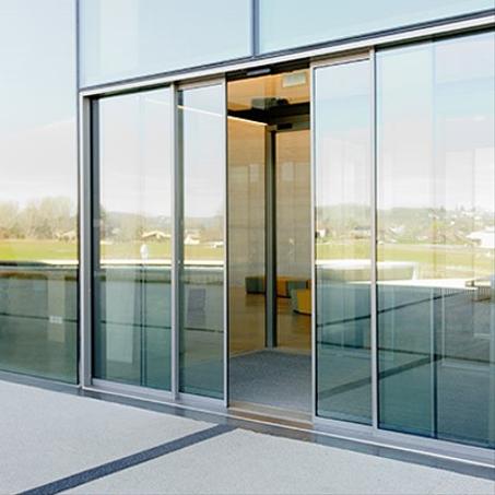 Porte automatique coulissante