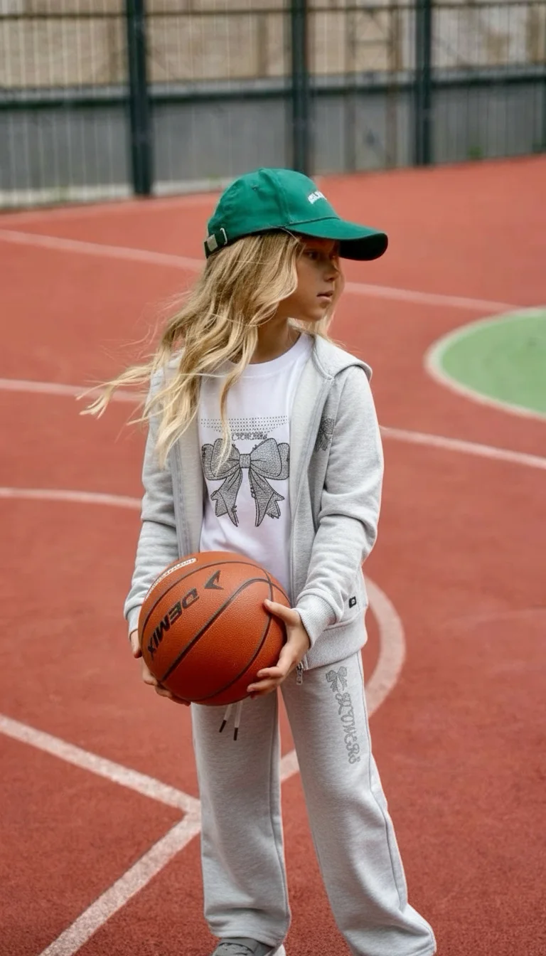 طقم بناتي أنيق ومريح