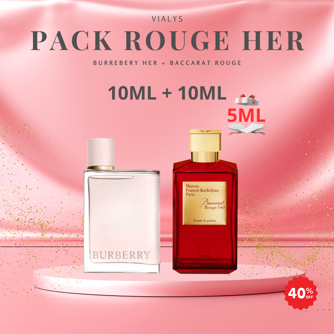 Pack Burrebery Her + Baccarat Rouge