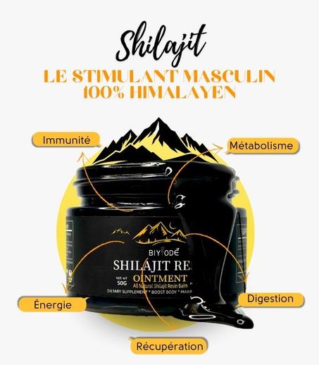 Résine pure de Shilajit