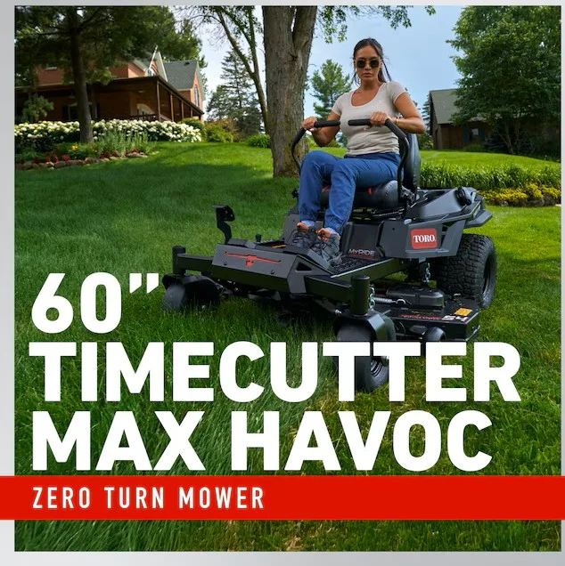 Toro TimeCutter MAX MyRIDE 60-in 23 -HP V-twin Gas Zero-turn Riding Lawn Mower