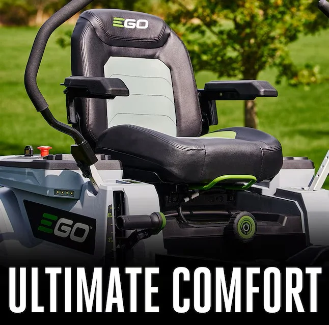 EGO POWER+ Z6 52-in 56-volt Lithium ion Electric Zero-turn riding lawn mower with ( 6 ) 12 Ah Batteries ( Charger Included )