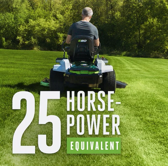 EGO POWER+ Z6 52-in 56-volt Lithium ion Electric Zero-turn riding lawn mower with ( 6 ) 12 Ah Batteries ( Charger Included )